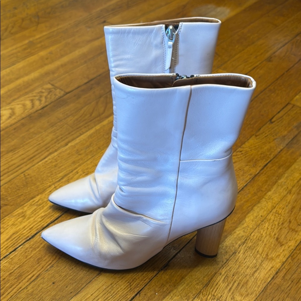 IRO Blush Colored Ankle Boots Size 39 NWOB